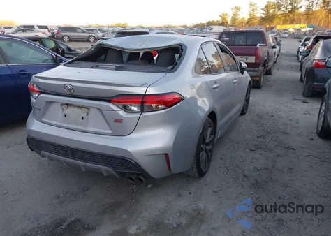 2020 Toyota Corolla Se from USA, damaged, VIN 5YFS4RCEXLP056207